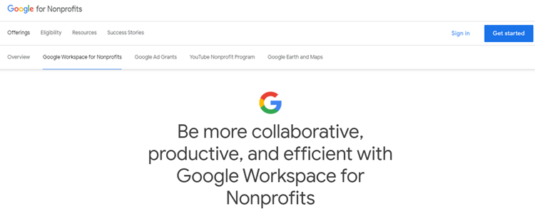 Google Workspace For Non-Profit Organization