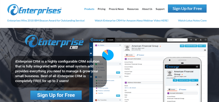 i CRM for G-Suite Free G Suite Marketplace Apps