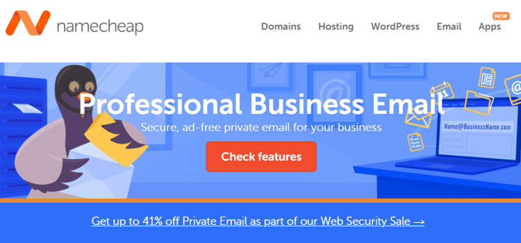 Namecheap Email Hosting Services